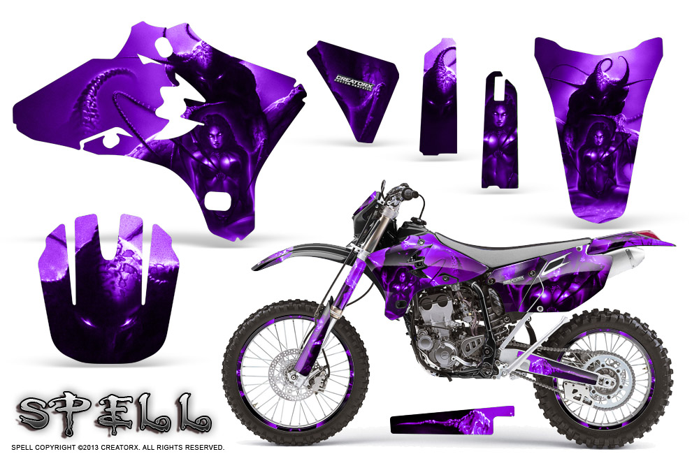 Yamaha YZ250 YZ450 03-05 WR250 WR450 05-06 Spell Purple NP Rims